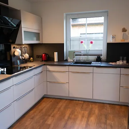 Haus Friesenkuss Mit Hund Nyaraló