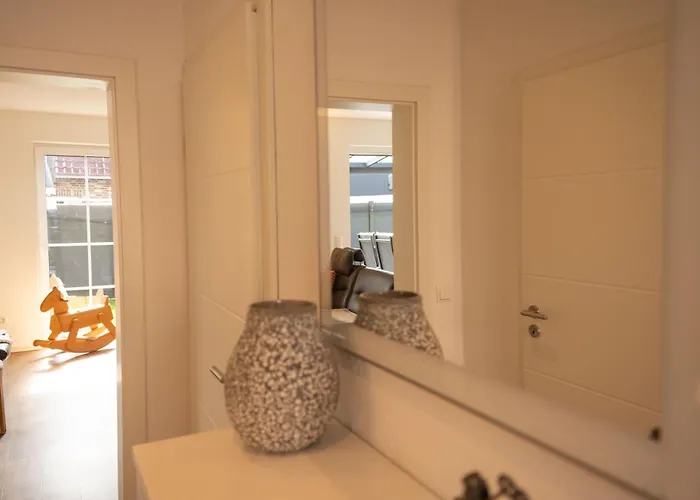 Haus Friesenkuss Mit Hund Casa de Férias